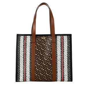Burberry Monogram Tote Bag Brown Multi